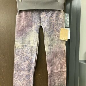 M. Rena low waisted floral leggings
